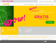 Tablet Screenshot of jazzteltv.com